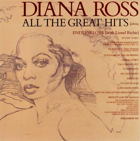 Diana Ross : All The Great Hits (CD, Comp, RE)