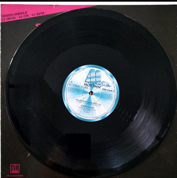 Bonnie Pointer : Heaven Must Have Sent You (12", Maxi)