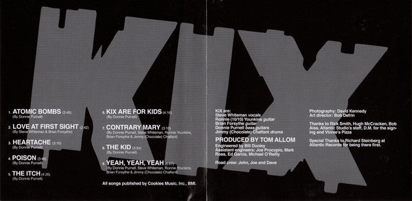 Kix (3) : Kix (CD, Album, RE)