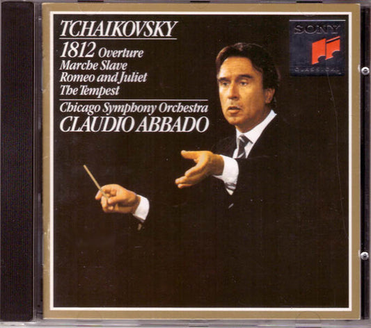 Pyotr Ilyich Tchaikovsky - Chicago Symphony Orchestra / Claudio Abbado : 1812 Overture / Marche Slave / Romeo And Juliet / The Tempest (CD, Album)