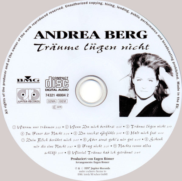 Andrea Berg : Träume Lügen Nicht (CD, Album)