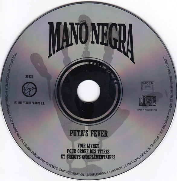 Mano Negra : Puta's Fever (CD, Album)