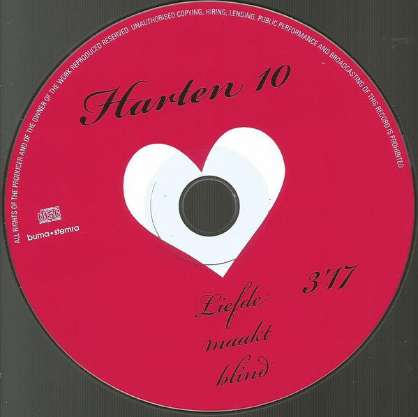 Harten 10 : Liefde Maakt Blind (CD, Single)