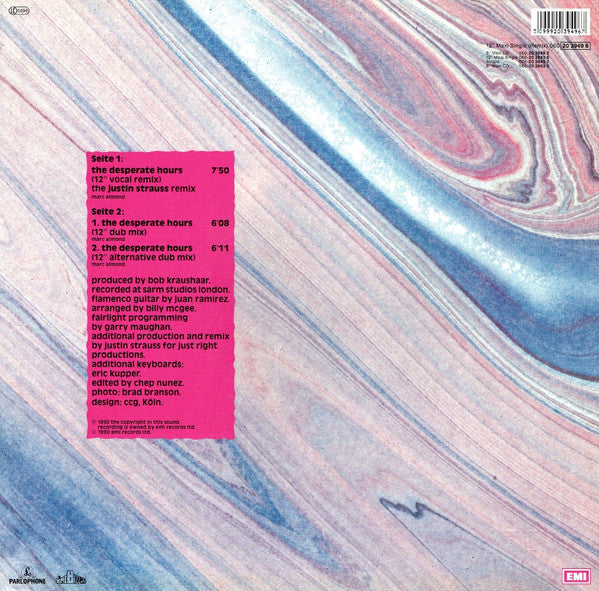 Marc Almond : The Desperate Hours (Remix) (12", Maxi)