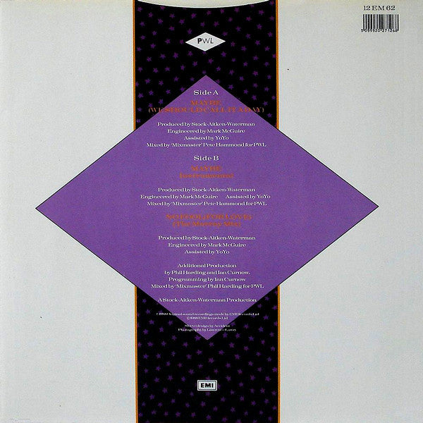 Hazell Dean : Maybe (We Should Call It A Day) (12", Single)