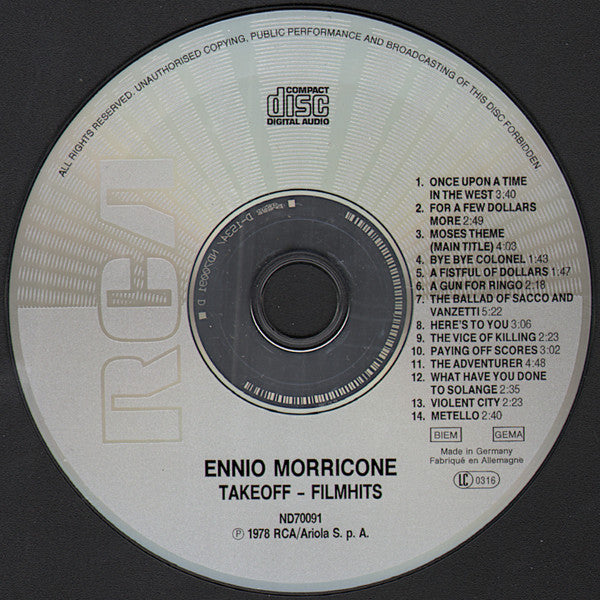 Ennio Morricone : Film Hits (CD, Comp, RE)