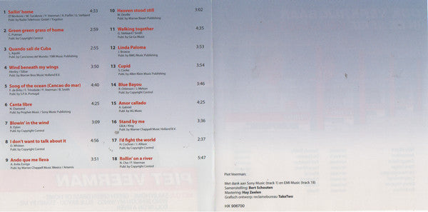 Piet Veerman : Piet Veerman (CD, Comp)