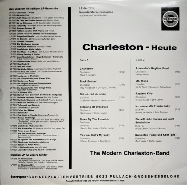 The Modern Charleston-Band : Charleston - Heute (LP, Album)