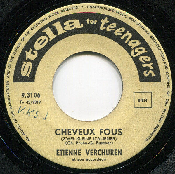Etienne Verschueren : Caterina (7")