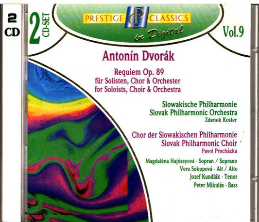 Antonín Dvořák, Slovak Philharmonic Orchestra, Slovak Philharmonic Chorus, Zdeněk Košler : Requiem Op. 89 For Soloists, Choir & Orchestra (2xCD, Comp)