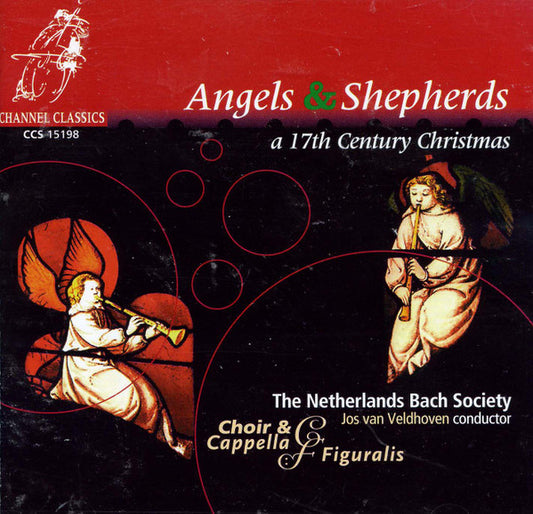 De Nederlandse Bachvereniging, Cappella Figuralis, Jos Van Veldhoven : Angels & Shepherds: A 17th Century Christmas (CD, Album)