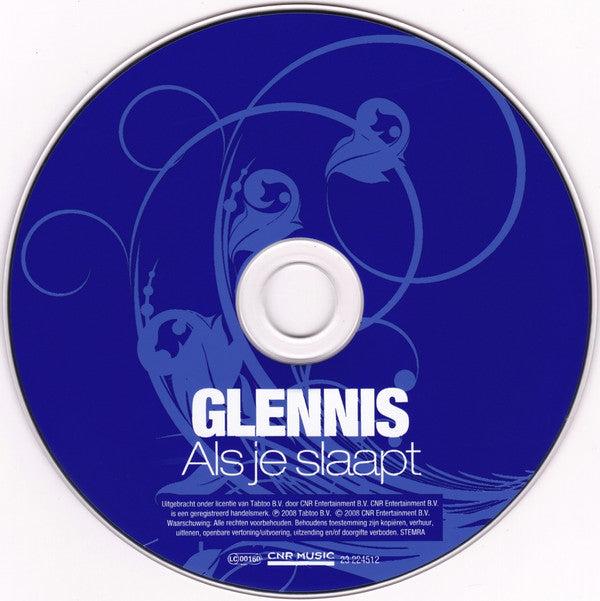 Glennis Grace : Als Je Slaapt (CD, Single)