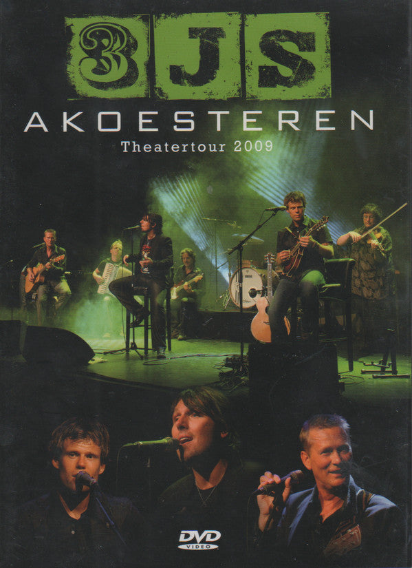 3JS : Akoesteren (Theatertour 2009) (DVD, Album, PAL)
