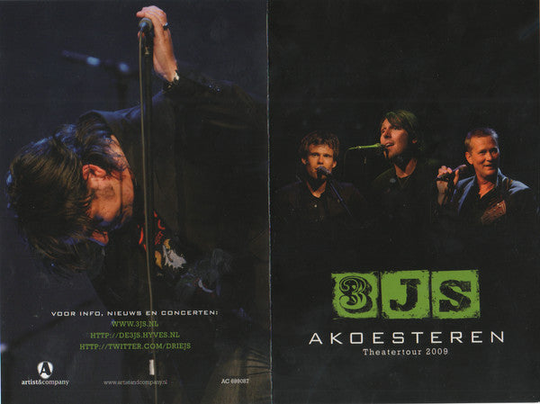 3JS : Akoesteren (Theatertour 2009) (DVD, Album, PAL)