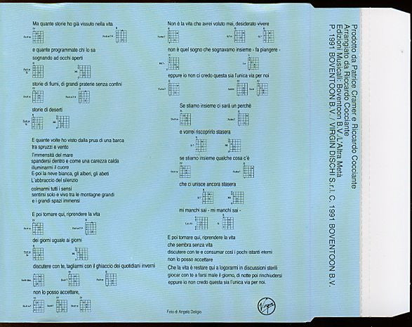 Riccardo Cocciante : Se Stiamo Insieme (CD, Single)