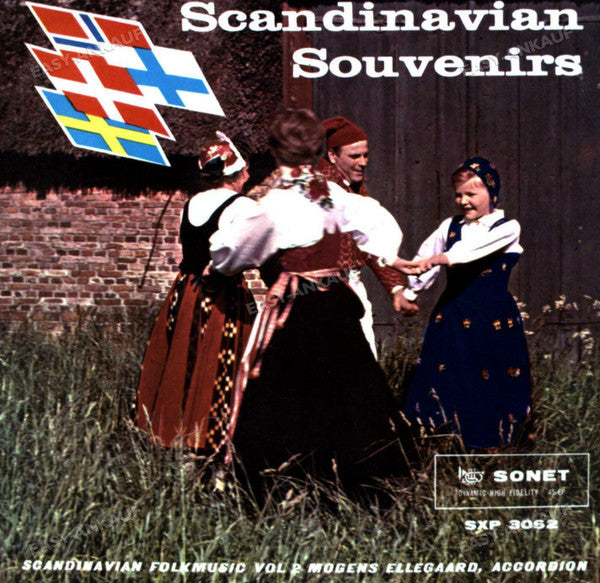 Mogens Ellegaard : Scandinavian Souvenirs (Scandinavian Folkmusic Vol 1) (7", EP)