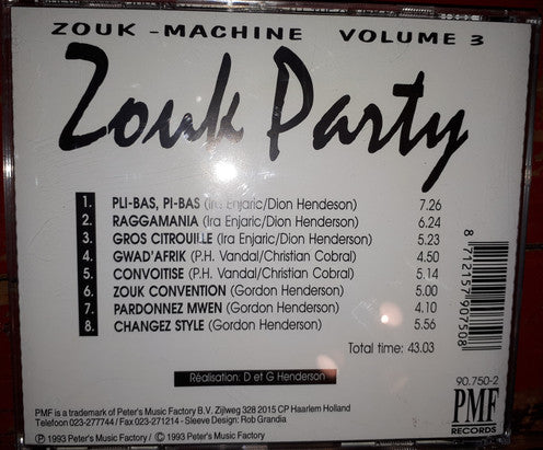 Zouk Party : Zouk Party (CD, Comp)