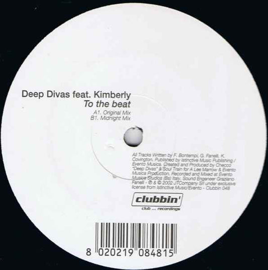 Simon From Deep Divas feat. Kim Covington : To The Beat (12")