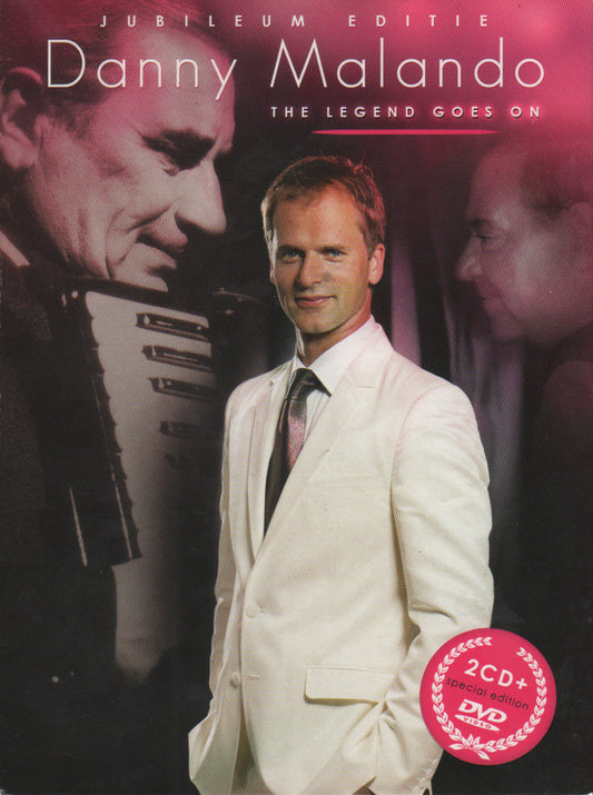 Danny Malando : The Legend Goes On (Jubileum Editie) (2xCD, Comp + DVD, PAL)