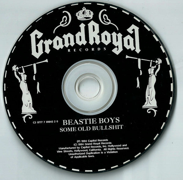 Beastie Boys : Some Old Bullshit (CD, Comp, Bla)