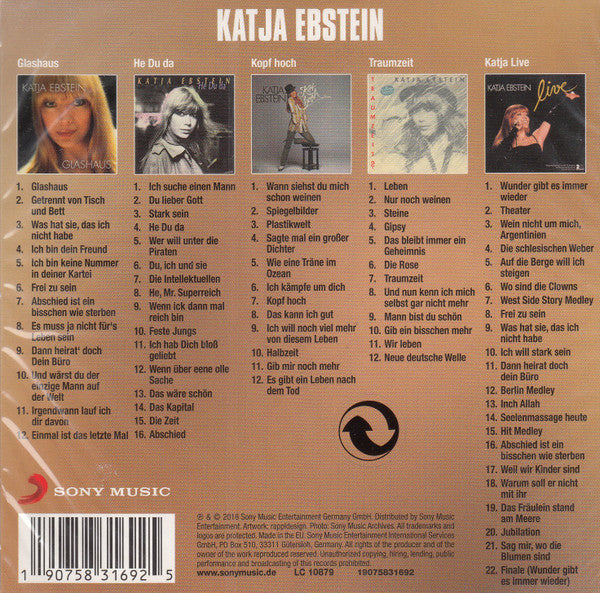 Katja Ebstein : Original Album Classics (CD, Album + CD, Album + CD, Album + CD, Album + CD)