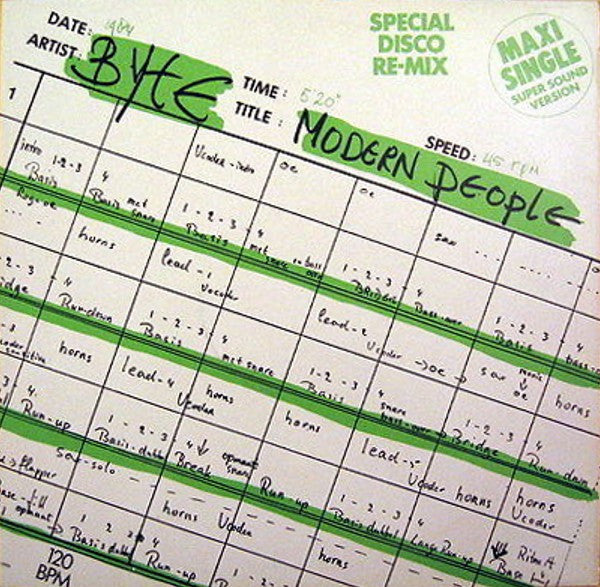 Byte : Modern People (12", Maxi)