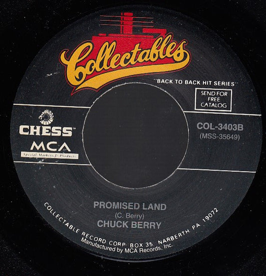 Chuck Berry : Sweet Little Sixteen / Promised Land (7", Single)