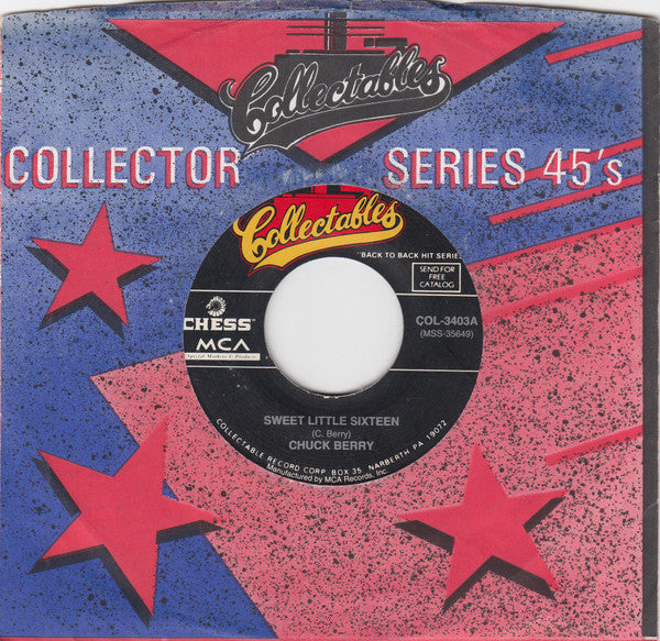 Chuck Berry : Sweet Little Sixteen / Promised Land (7", Single)