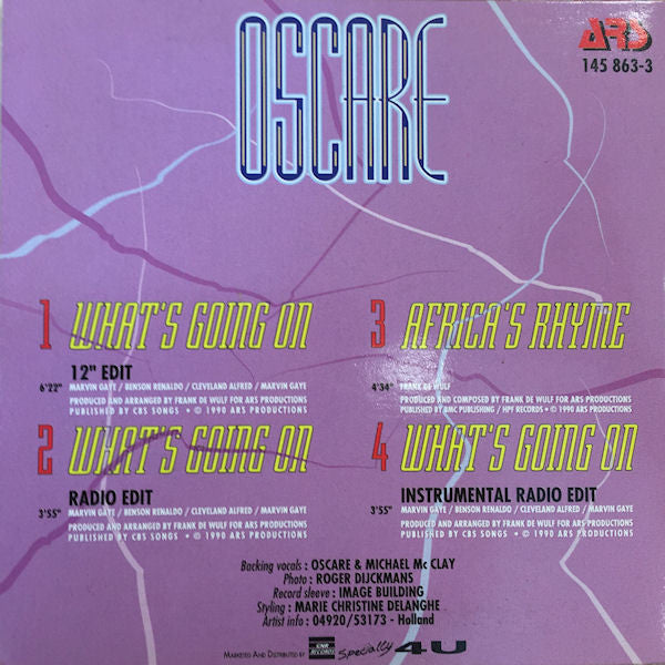 Oscare : What's Going On (CD, Maxi)