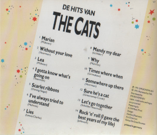The Cats : De Hits Van The Cats (CD, Album, Comp)