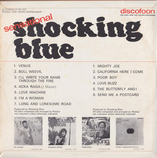 Shocking Blue : Sensational (LP, Comp)