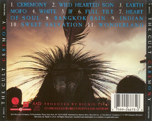 The Cult : Ceremony (CD, Album, SRC)