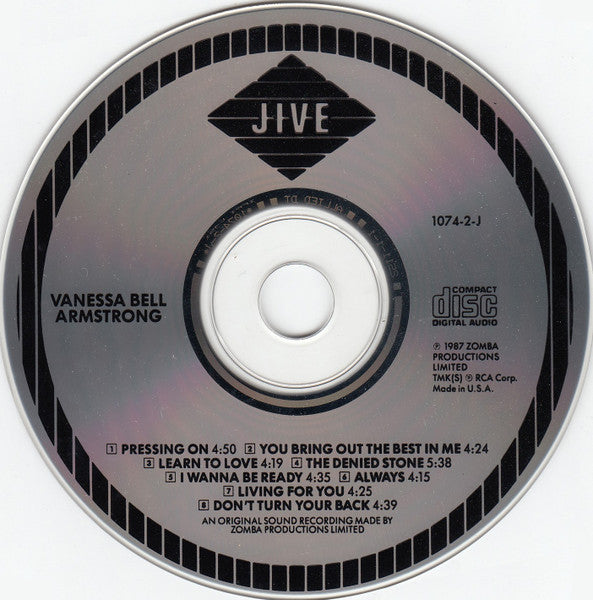 Vanessa Bell Armstrong : Vanessa Bell Armstrong (CD, Album, RP)