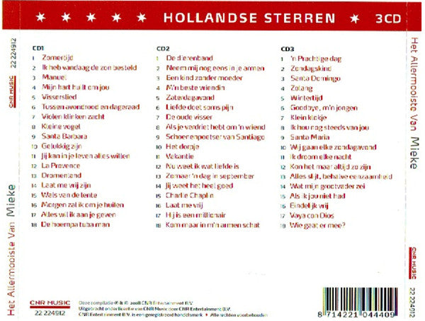 Mieke : Het Allermooiste Van Mieke (3xCD, Comp)