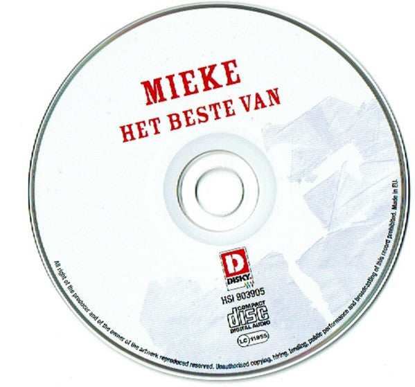 Mieke : Het Beste Van Mieke (CD, Comp)