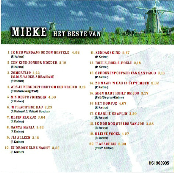 Mieke : Het Beste Van Mieke (CD, Comp)