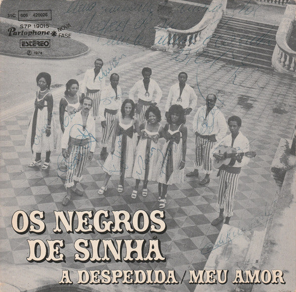 Os Negros De Sinhá : A Despedida / Meu Amor (7", RE)