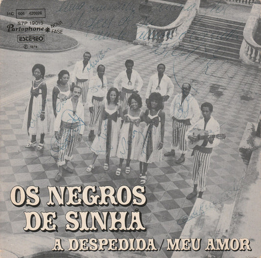 Os Negros De Sinhá : A Despedida / Meu Amor (7", RE)