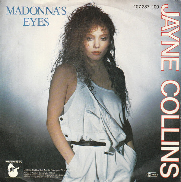 Jayne Collins : Madonna's Eyes (7", Single)