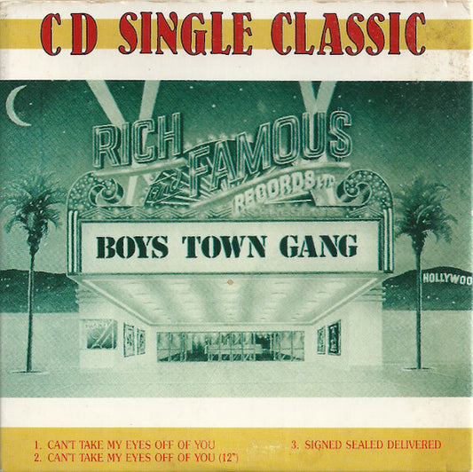 Boys Town Gang : Can't Take My Eyes Off Of You (CD, Single, Car)