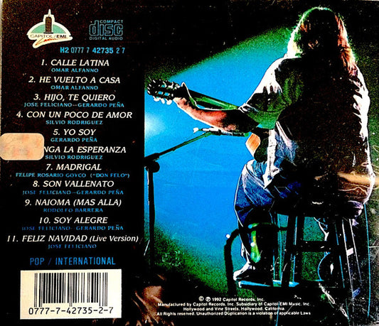 José Feliciano : Latin Street '92 (CD, Album)