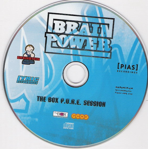 Brainpower : The Box P.U.R.E. Session (DVD + CD)