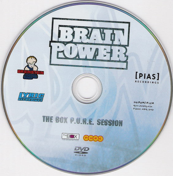 Brainpower : The Box P.U.R.E. Session (DVD + CD)