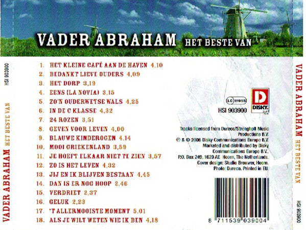 Vader Abraham : Het Beste Van Vader Abraham (CD, Comp)