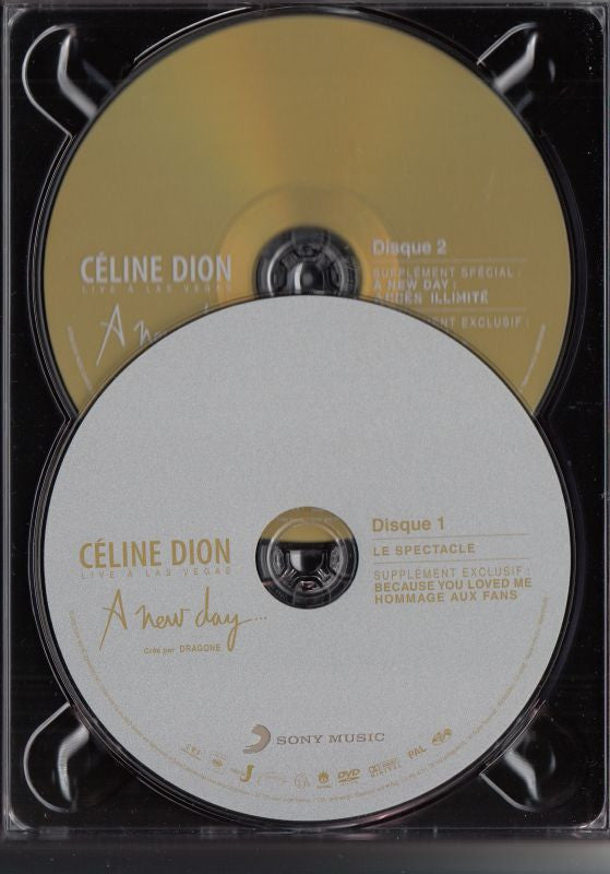 Céline Dion : A New Day... Live À Las Vegas (2xDVD-V, RP, PAL)