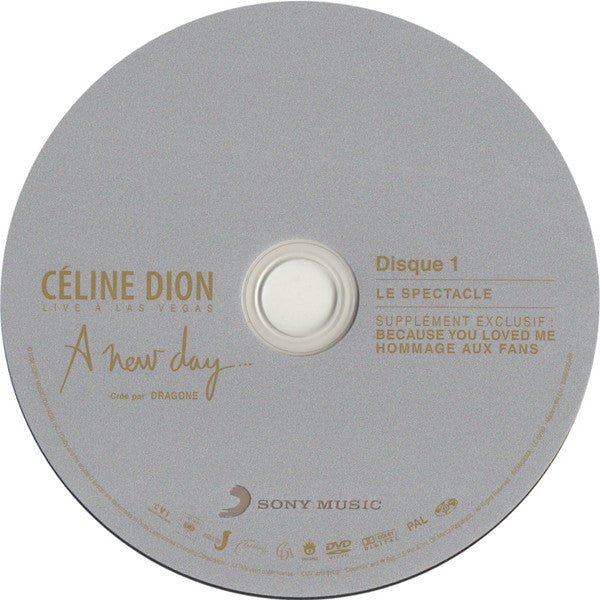Céline Dion : A New Day... Live À Las Vegas (2xDVD-V, RP, PAL)