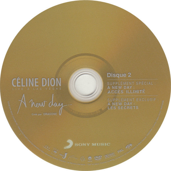 Céline Dion : A New Day... Live À Las Vegas (2xDVD-V, RP, PAL)