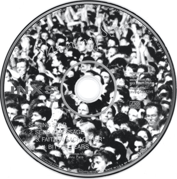 INXS : Shining Star (CD, Single, Promo, Dig)