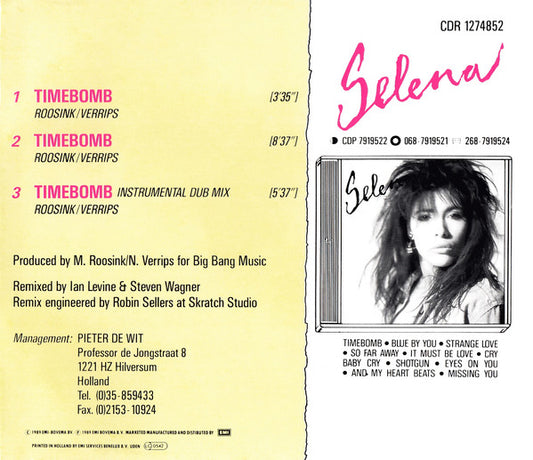 Selena (3) : Timebomb (CD, Maxi)
