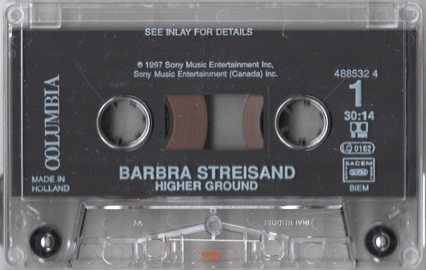 Barbra Streisand : Higher Ground (Cass, Album)